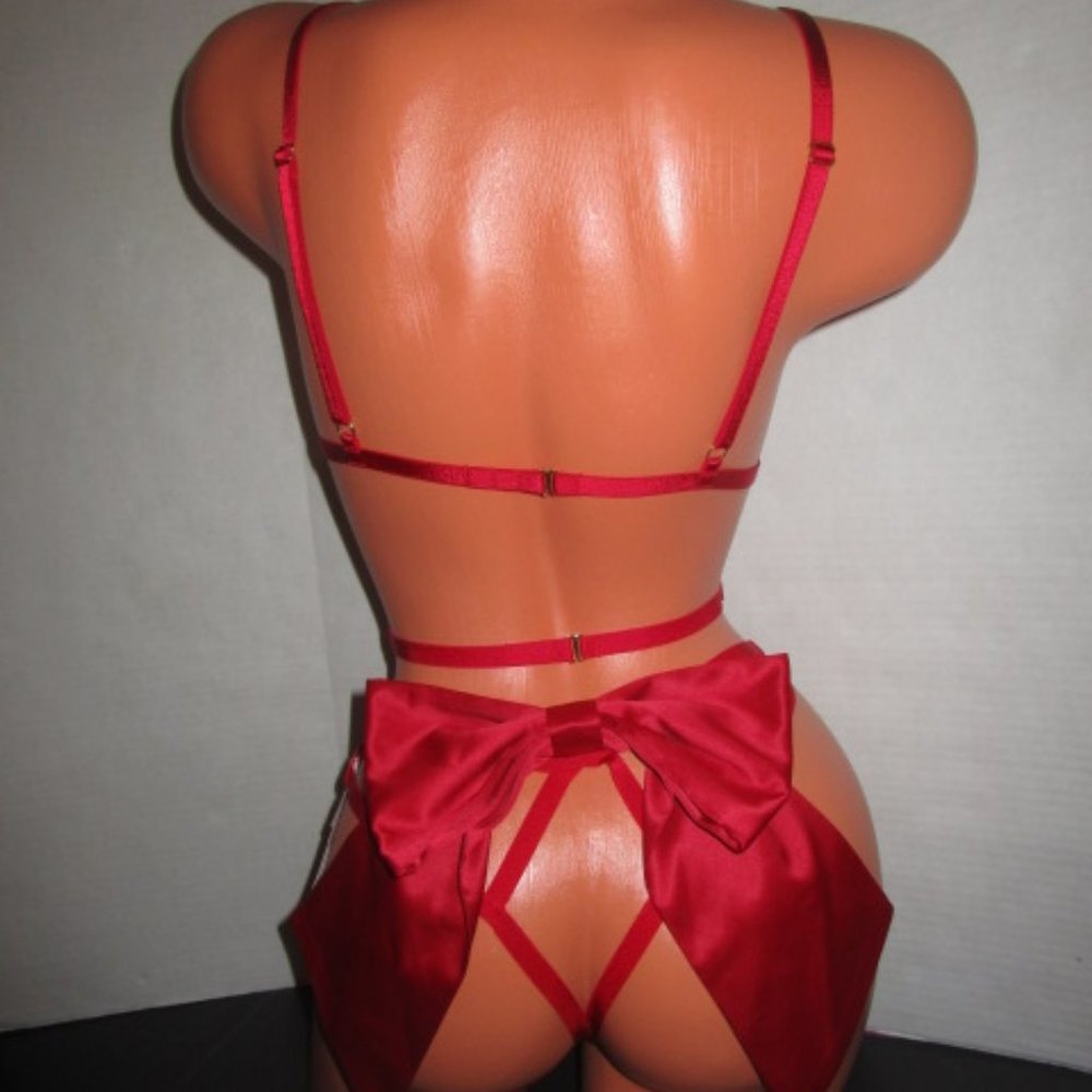 VICTORIA'S SECRET LUXE STRAPPY TEDDY ~ XS